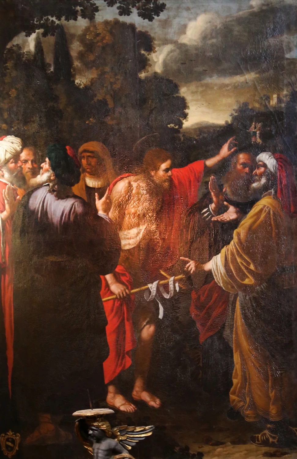 San Giovanni Battista indica il Redentore - San Giovannino della Staffa